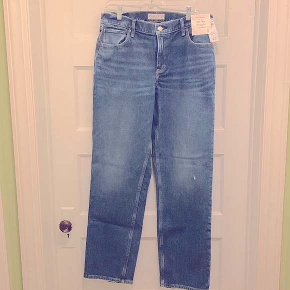 Abercrombie & Fitch women’s jeans ‘The 90’s Straight’ 12 - Picture 1 of 7